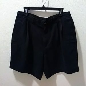 Men's L.B. black dress shorts size 36